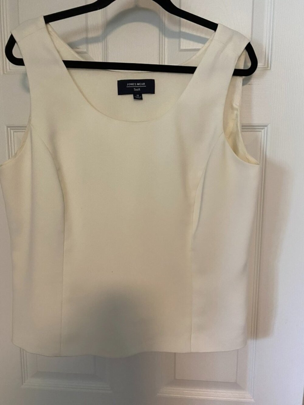 Jones Wear Suit Sleeveless Blouse Size 18